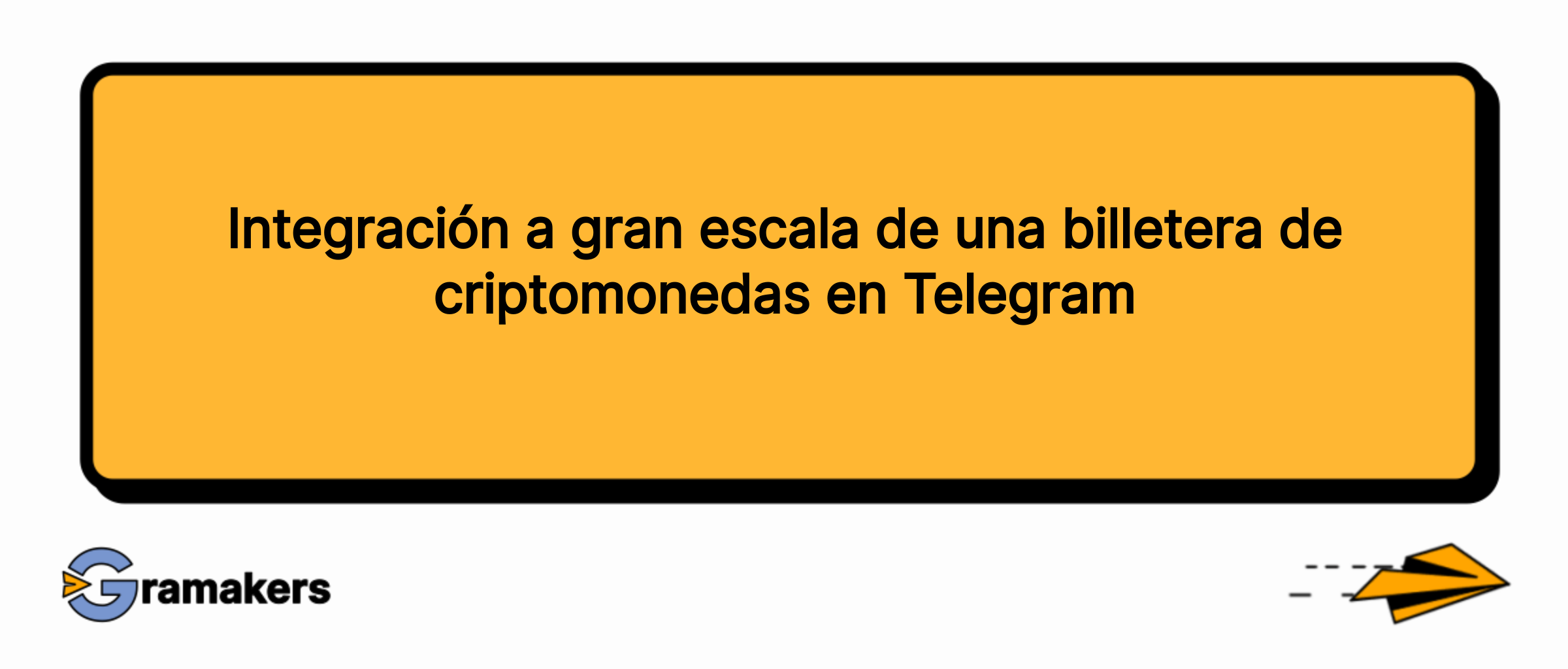 Integración a gran escala de una billetera de criptomonedas en Telegram