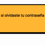 ¿Qué hacer si olvidaste tu contraseña en la nube?