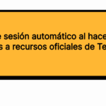 Inicio de sesión automático al hacer clic en enlaces a recursos oficiales de Telegram