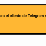 Encuesta para el cliente de Telegram más popular