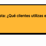 Encuesta: ¿Qué clientes utilizas en iOS?