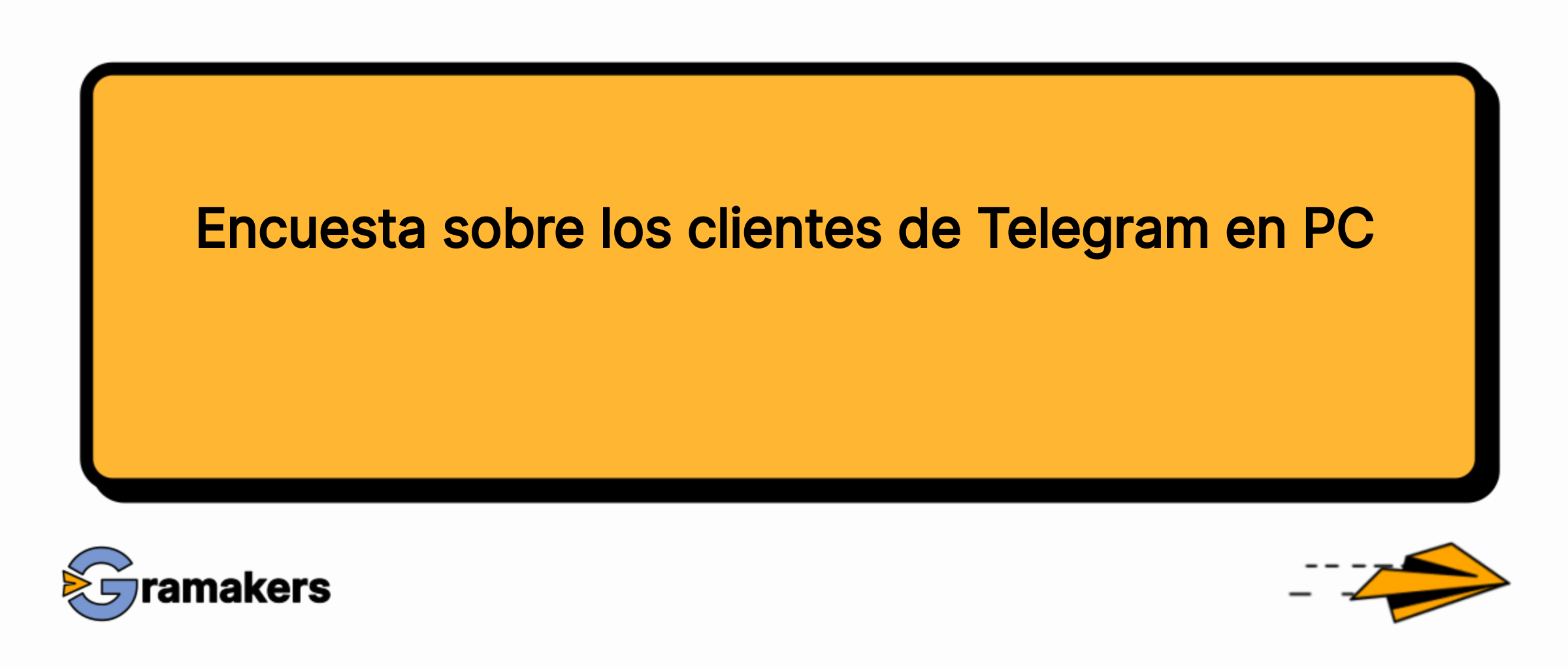 Encuesta sobre los clientes de Telegram en PC