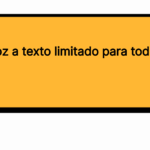 Voz a texto limitado para todos