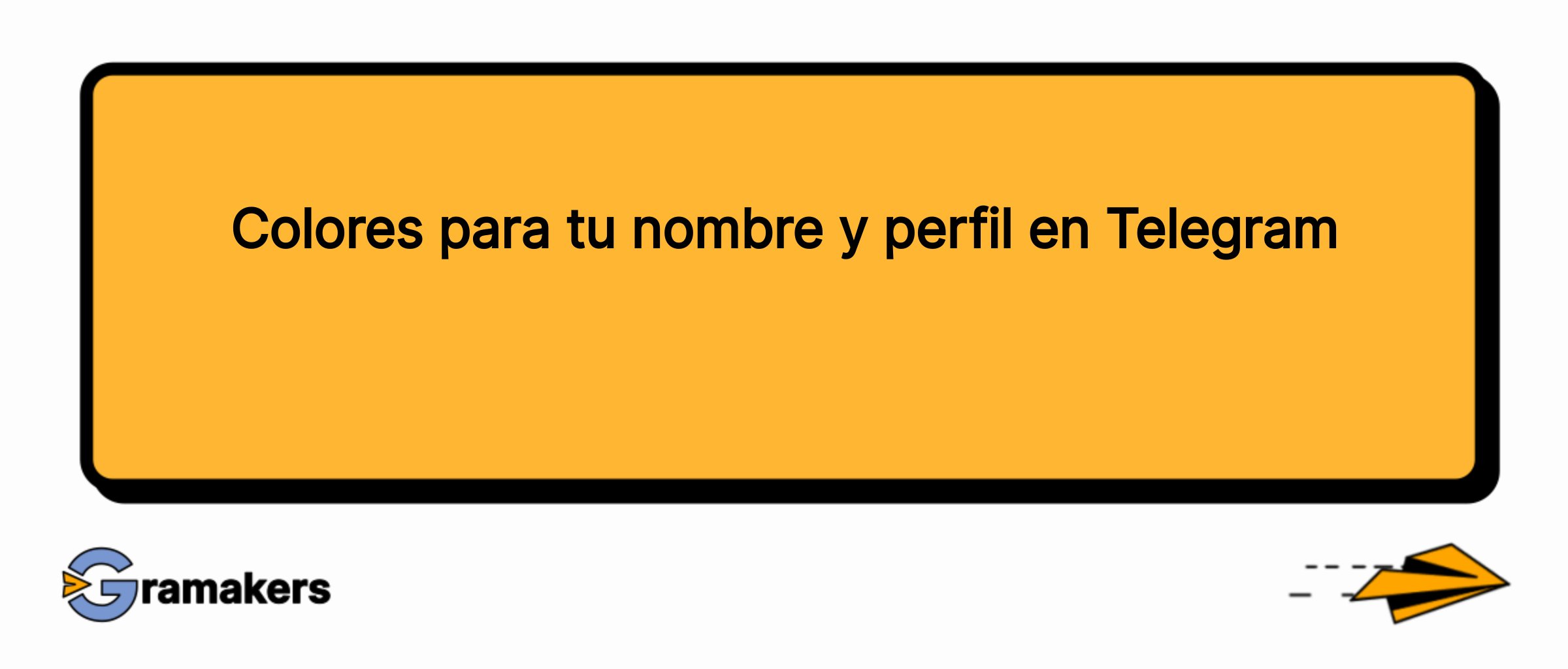 Colores para tu nombre y perfil en Telegram