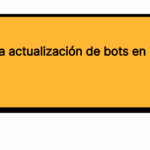 Una épica actualización de bots en Telegram