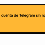 Crear una cuenta de Telegram sin notificación