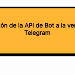 Actualización de la API de Bot a la versión 7.1 en Telegram