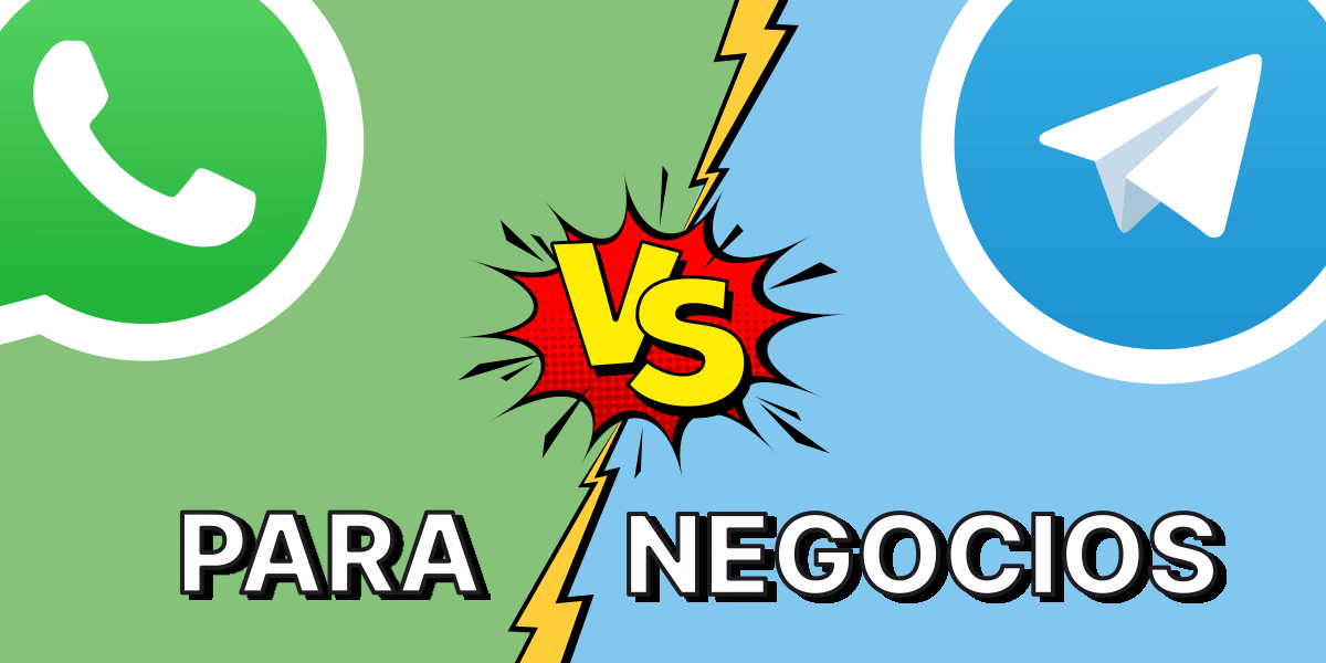 WhatsApp vs Telegram para negocios