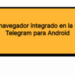 Nuevo navegador integrado en la beta de Telegram para Android