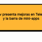Pavel Durov presenta mejoras en Telegram Stars y la barra de mini-apps