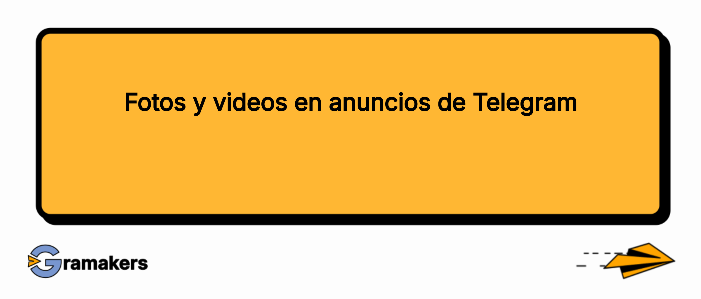 Fotos y videos en anuncios de Telegram