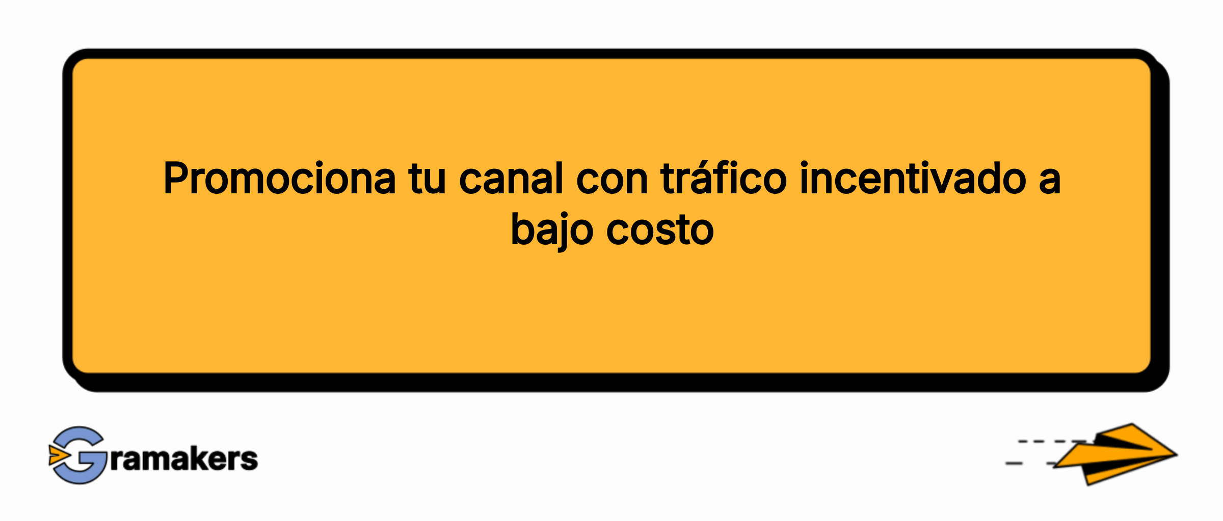Promociona tu canal con tráfico incentivado a bajo costo