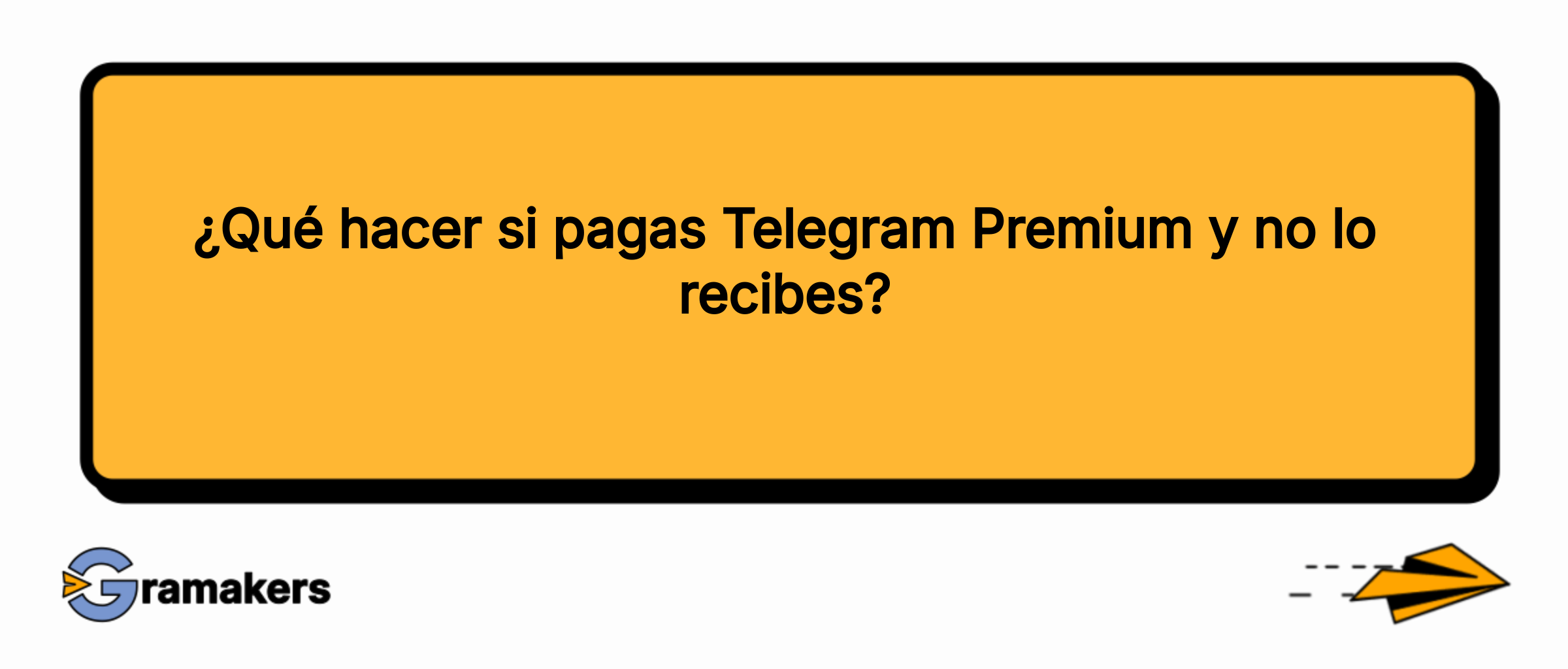 ¿Qué hacer si pagas Telegram Premium y no lo recibes?
